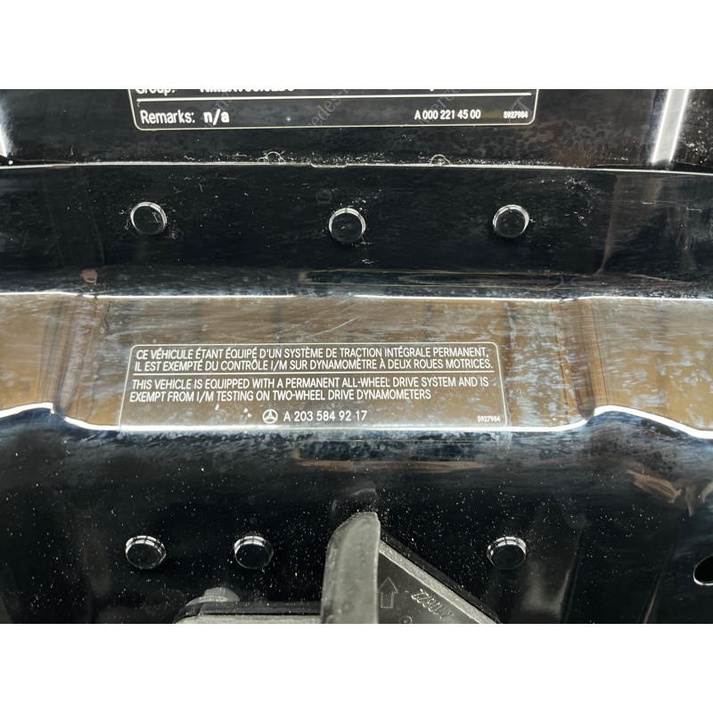 Капот (кузов и элементы) Mercedes-Benz EQB 350 X243 2022 A2438807703