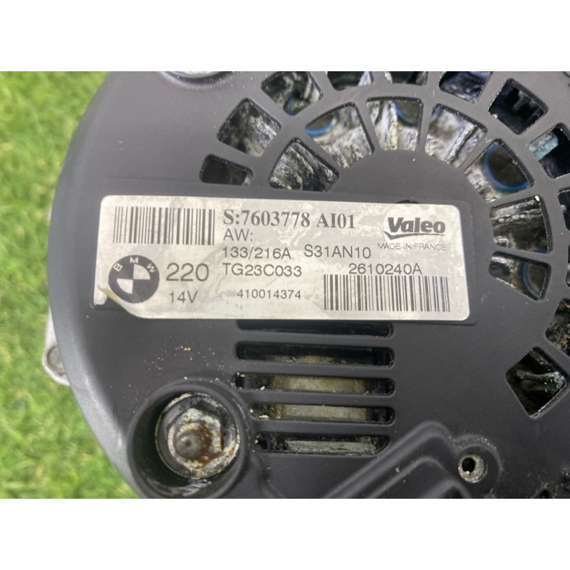 Генератор (электрика) BMW 7-series F01 2011 3.0 N54 12317603778