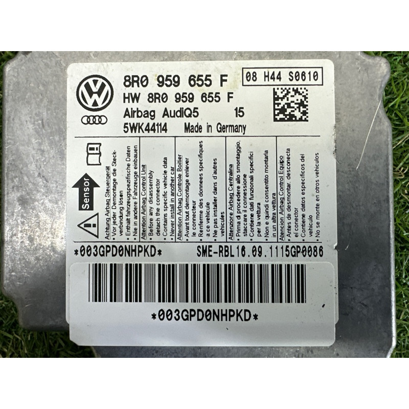 Блок управления airbag (airbag / безопасность) AUDI Q5 8R 2012 3.2 8R0959655F