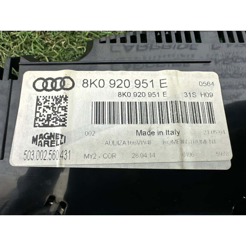 Панель приборов (салон) AUDI A4 B8 2014 2.0 TFSI 8K0920951E