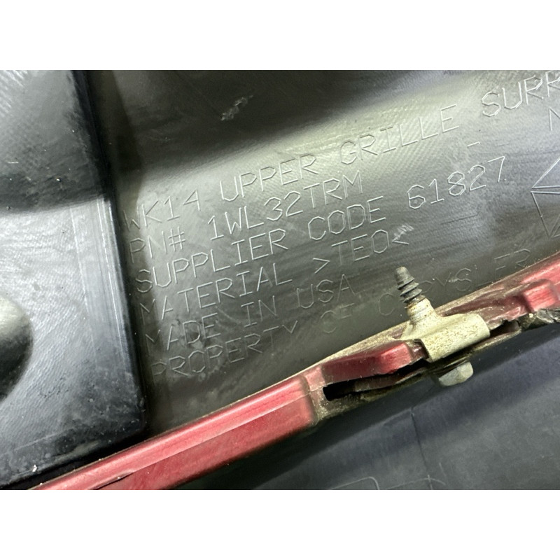 Бампер (наружные элементы кузова) Jeep Grand Cherokee WK2 2014 3.0 Diesel 1WL27TZZAC