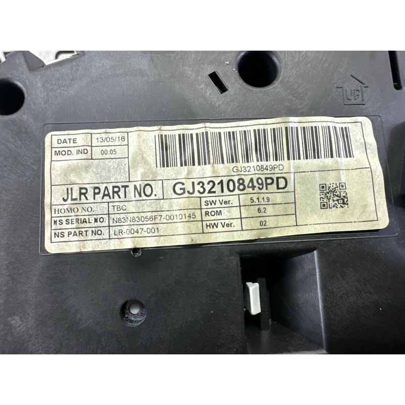 Панель приборов (салон) LAND ROVER Range Rover Evoque L538 2016 2.0 LR080367