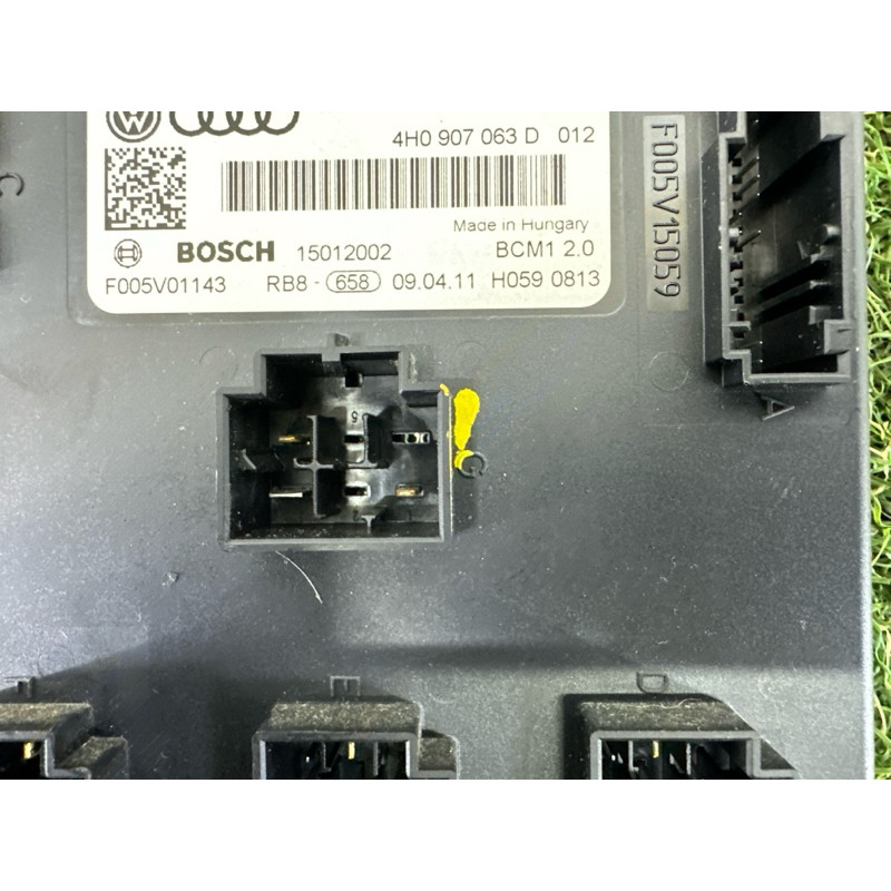 Модуль BCM (электрика / блоки управления) Volkswagen Touareg NF 2011 3.6 4H0907063L
