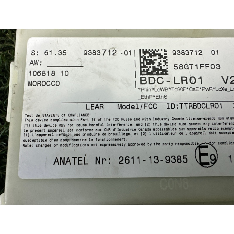 Модуль BCM (электрика / блоки управления) BMW X5 F15 2015 4.4 61355B5D695