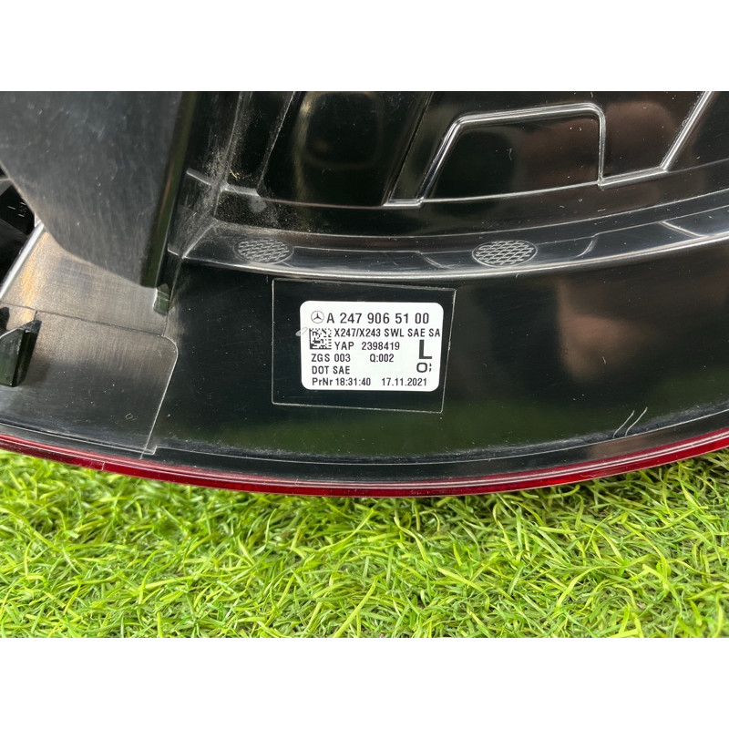 Задний фонарь (оптика) Mercedes-Benz EQB 350 X243 2022 A2479065100