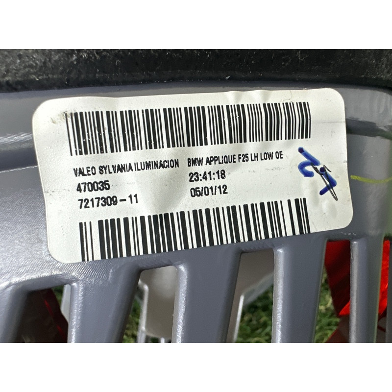 Задний фонарь (оптика) BMW X3 F25 2012 3.0 63217217309