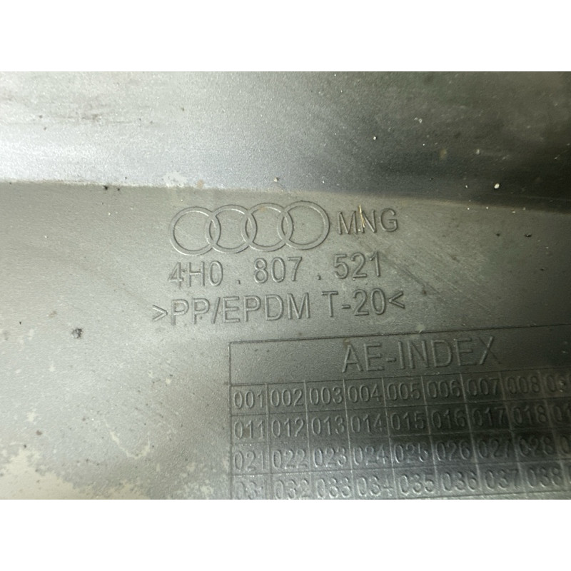 Губа бампера (кузов и элементы) AUDI A8 D4 2011 4.2 CDRA 4H0807521GRU