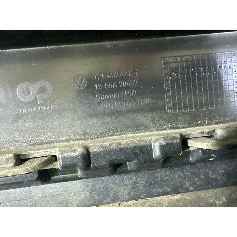 Бампер (наружные элементы кузова) Volkswagen Touareg NF 2012 3.0 TDI 7P6807421GRU