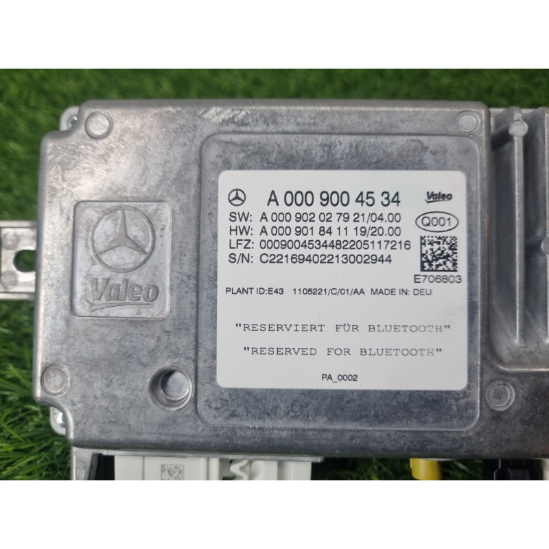 Блок управления парковки (электрика / блоки управления) Mercedes-Benz EQB 350 X243 2022 A0009004534