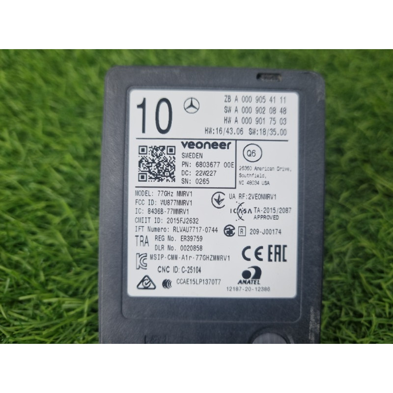 Датчик слепых зон (электрика / датчики) Mercedes-Benz EQB 350 X243 2022 A0009054111