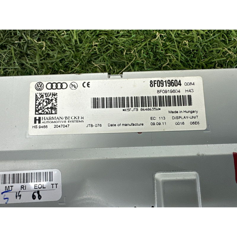 Монитор (электрика) AUDI Q5 8R 2012 3.2 8R0919604