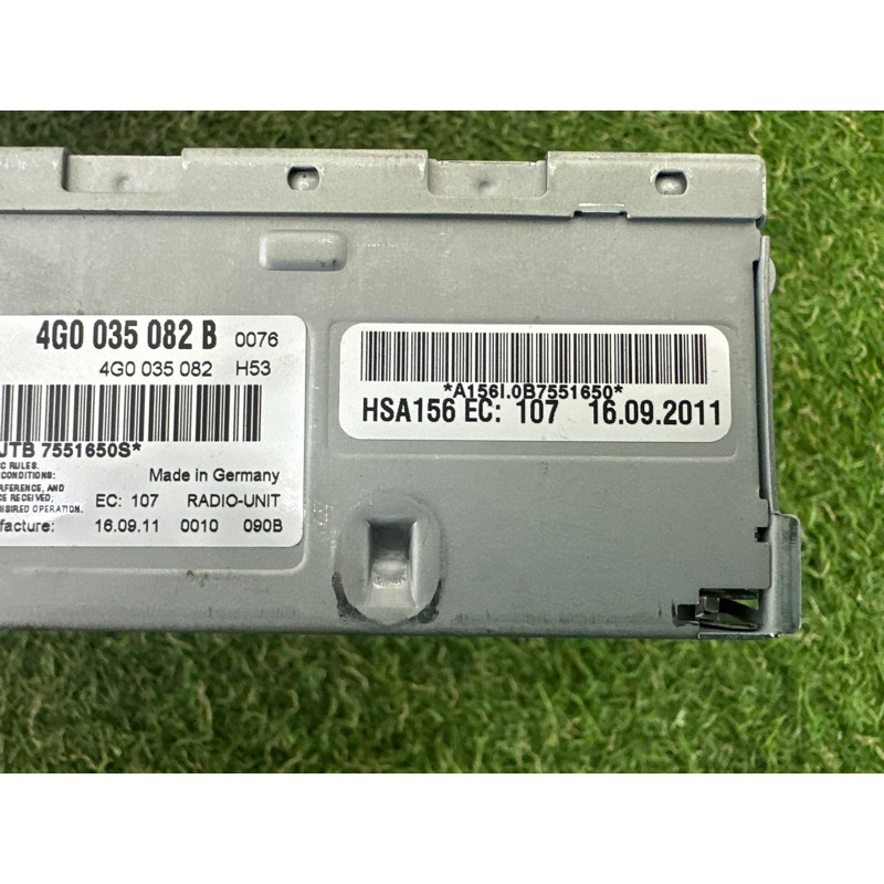 Блок радиоприемника (электрика / блоки управления) AUDI Q5 8R 2012 3.2 4G0035080B