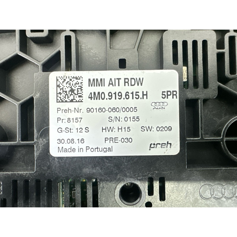 Блок управления мультимедиа (электрика / блоки управления) AUDI Q7 4M 2017 3.0 TFSi 4M0919615H