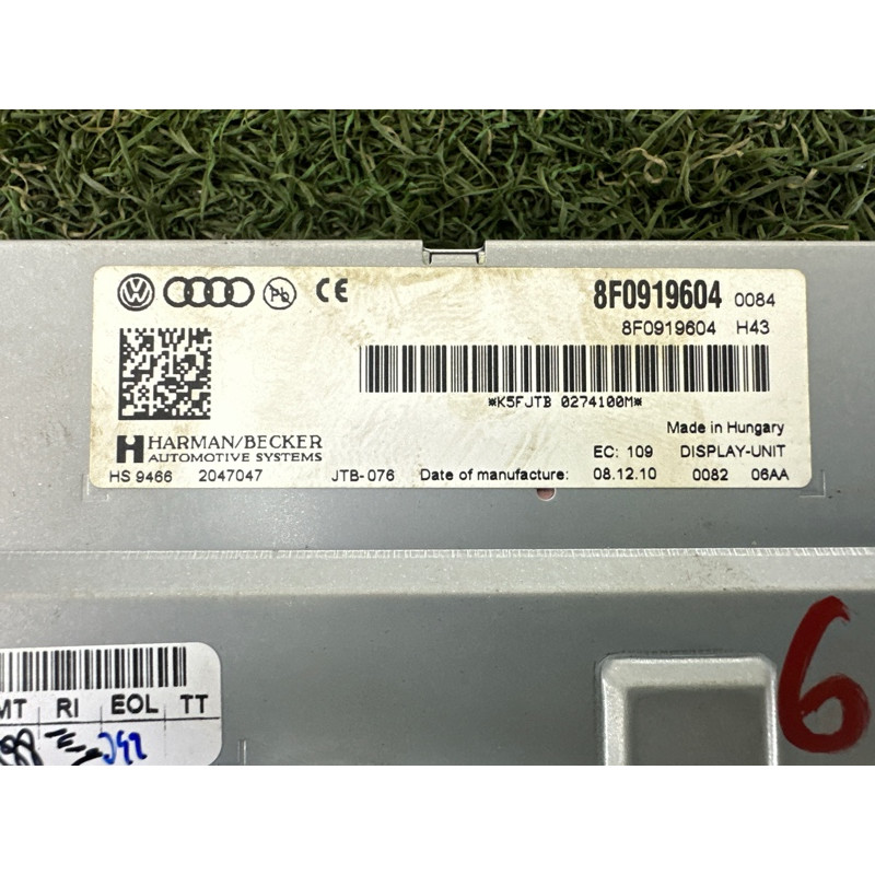 Монитор (электрика) AUDI Q7 4L 2011 3.0 TFSi 8R0919604A