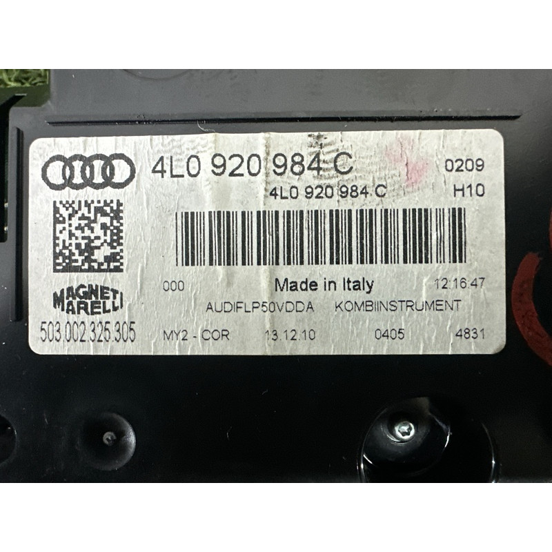 Панель приборов (салон) AUDI Q7 4L 2011 3.0 TFSi 4L0920984C