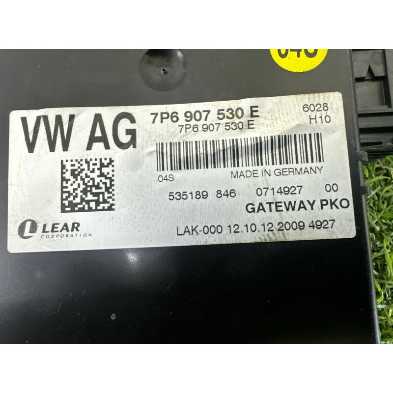 Блок Gateway (электрика / блоки управления) Volkswagen Touareg NF 2013 3.0 Hybrid 7P6907530GZ03