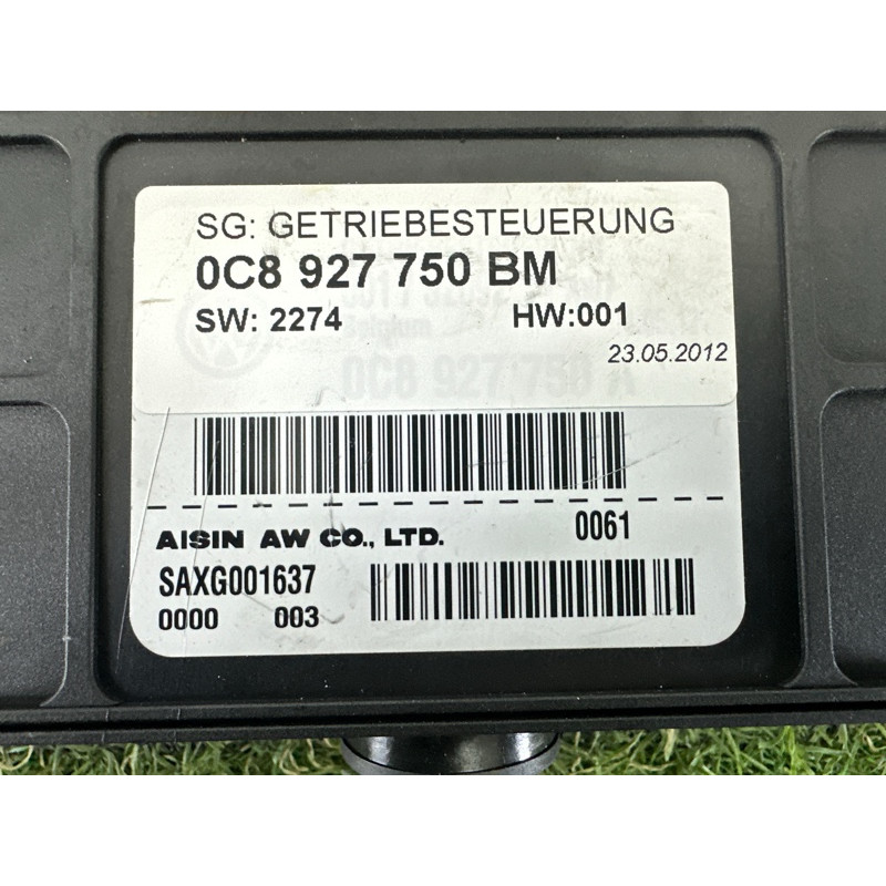 Блок управления АКПП (электрика / блоки управления) Volkswagen Touareg NF 2013 3.0 Hybrid 0C8927750BM