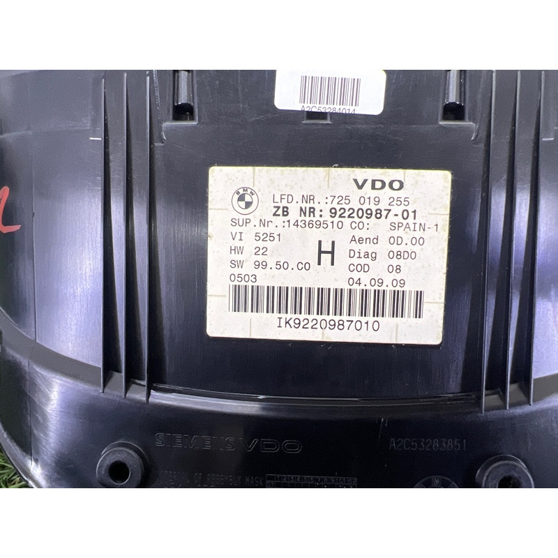 Панель приборов (салон) BMW 3-series E90 2010 3.0 N54 62109316151