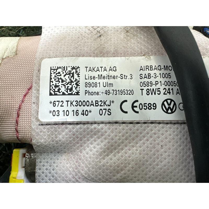Airbag сидения (airbag / безопасность) AUDI A4 B9 2017 2.0 TFSI 8W5880241L