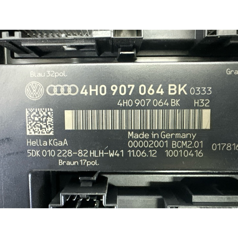 Модуль BCM (електрика / блоки управління) Volkswagen Touareg NF 2013 3.0 Hybrid 4H0907064BK