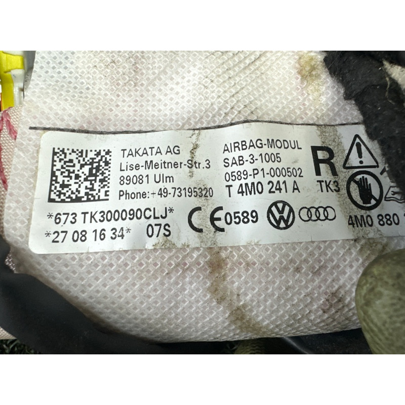 Airbag сидения (airbag / безопасность) AUDI Q7 4M 2017 3.0 TFSi 4M0880242J