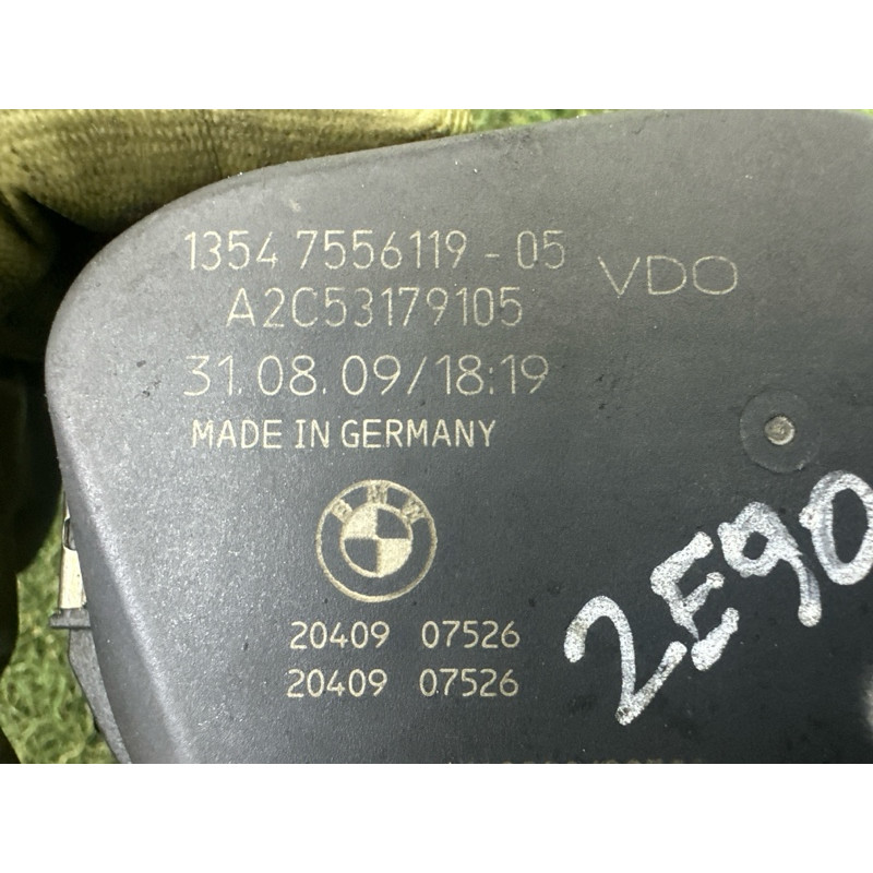 Дроссельная заслонка (электрика двигателя) BMW 3-series E90 2010 3.0 N54 13547556119