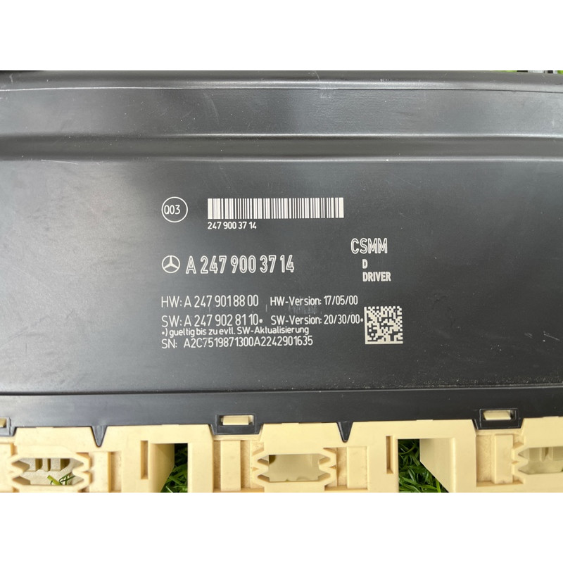 Блок управління сидінням (электрика / блоки управления) Mercedes-Benz EQB 350 X243 2022 A2479003714