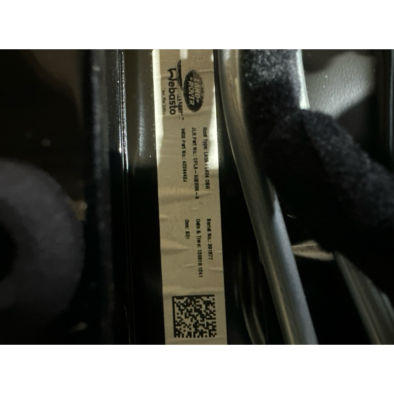 Люк панорама в сборе (кузов и элементы) LAND ROVER Range Rover L405 2016 5.0 LR038279