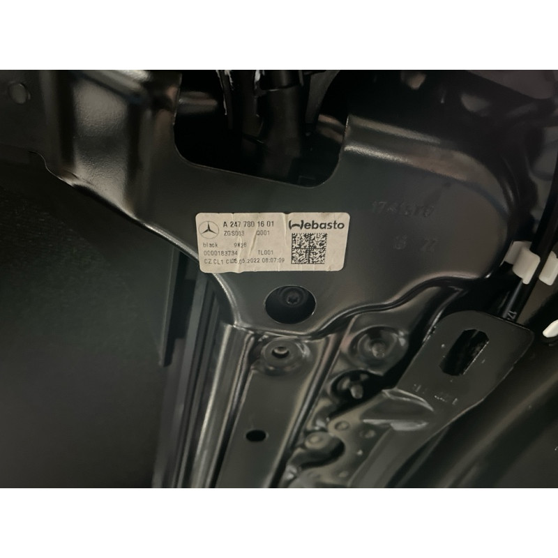 Люк панорама в сборе (кузов и элементы) Mercedes-Benz EQB 350 X243 2022 A2477802200