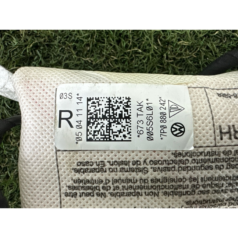 Airbag сидения (airbag / безопасность) Volkswagen Touareg NF 2011 3.6 7P0880242D