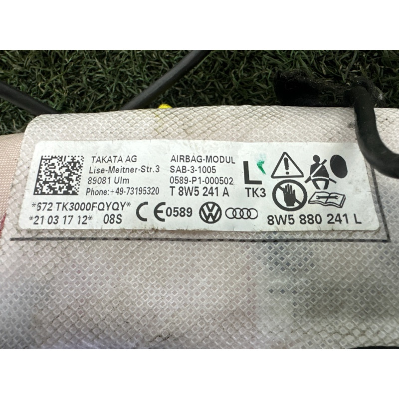 Airbag сидения (airbag / безопасность) AUDI A4 B9 2017 2.0 TFSI 8W5880241L