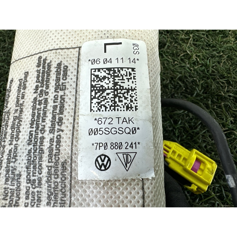 Airbag сидения (airbag / безопасность) Volkswagen Touareg NF 2011 3.6 7P0880241D