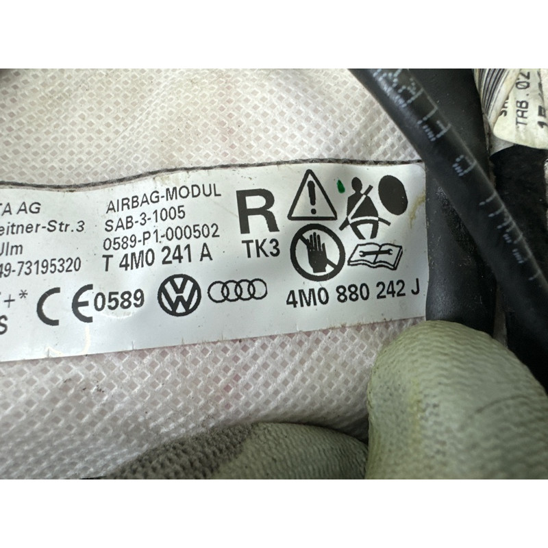 Airbag сидения (airbag / безопасность) AUDI Q7 4M 2017 2.0 TFSI 4M0880242J