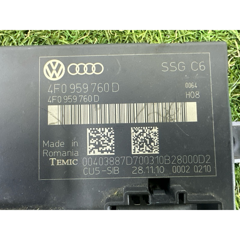 Блок управления сиденьем (электрика / блоки управления) AUDI Q7 4L 2011 3.0 TFSi 4F0959760D