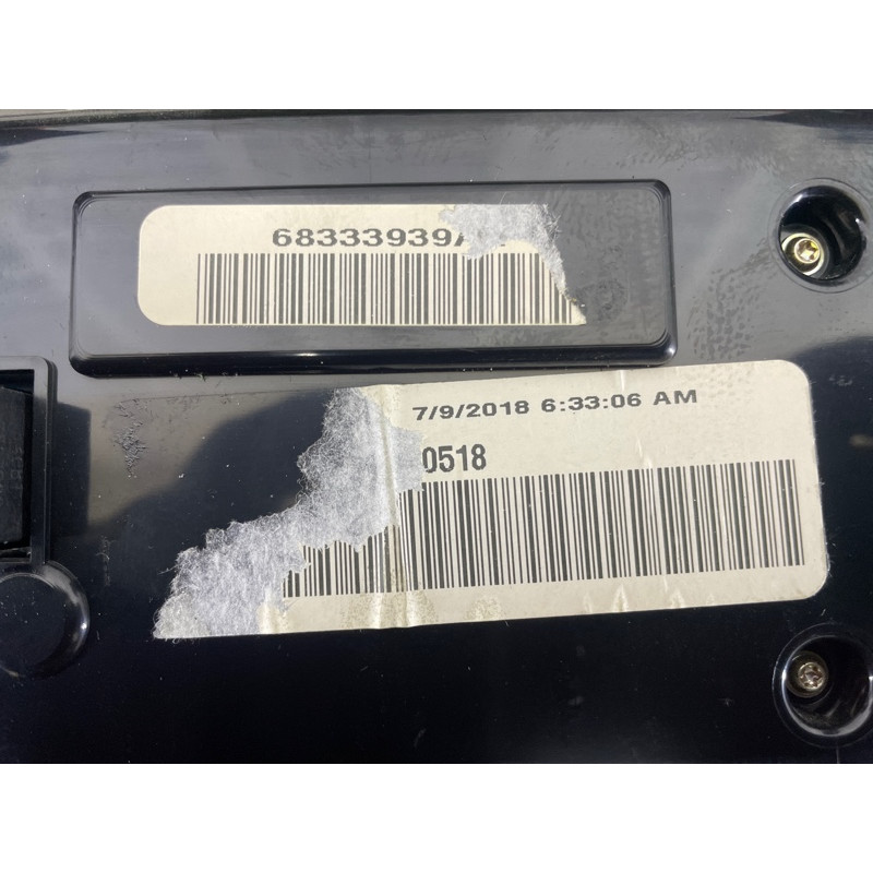 Панель управления климат-контролем (электрика / блоки управления) Jeep Grand Cherokee WK2 2018 3.6 68333939AA