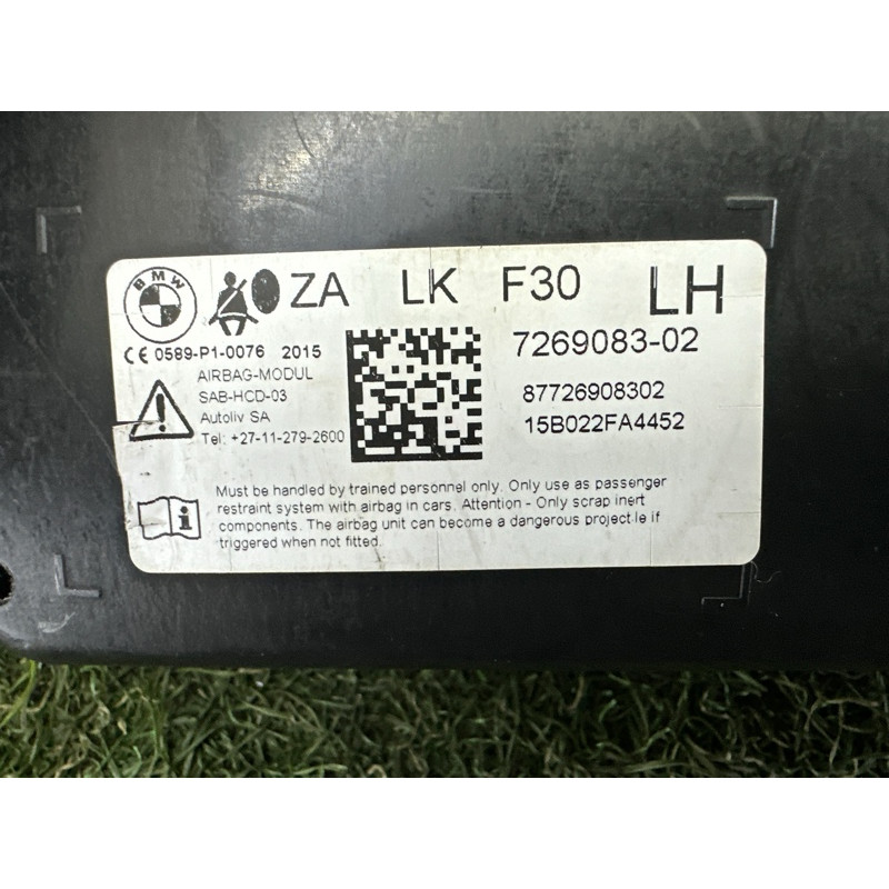 Airbag сидения (airbag / безопасность) BMW 3-series F30 2015 2.0 72127239615