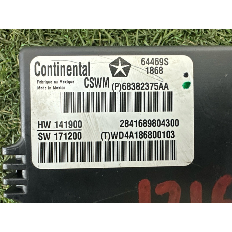 Блок управления подогревом сидения (электрика / блоки управления) Jeep Grand Cherokee WK2 2018 3.6 68382377AA