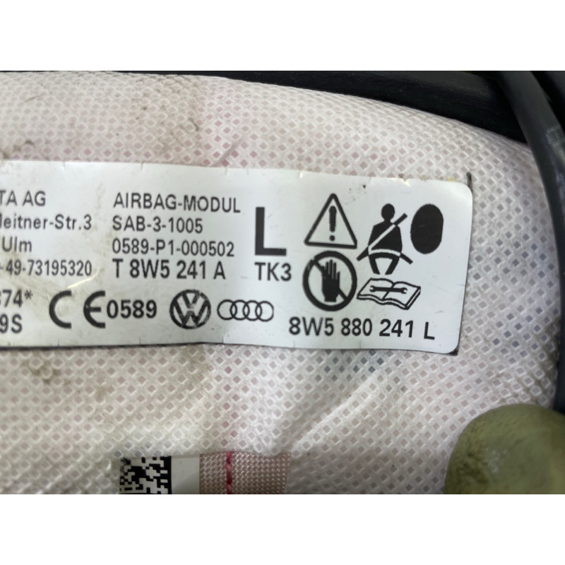 Airbag сидения (airbag / безопасность) AUDI A4 B9 2018 2.0 DBPA 8W5880241L