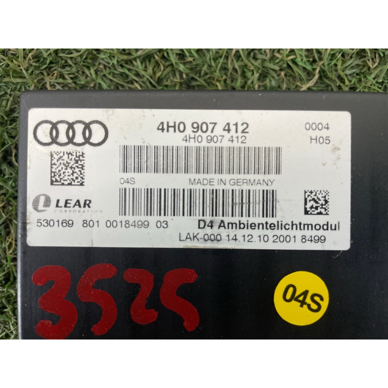 Блок комфорта (электрика / блоки управления) AUDI A8 D4 2011 4.2 CDRA 4H0907412