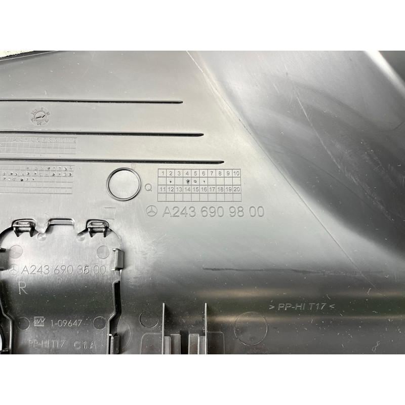 Обшивка стойки центральная (салон) Mercedes-Benz EQB 350 X243 2022 A24369098009051