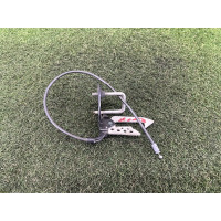 Відповідна частина замка капота