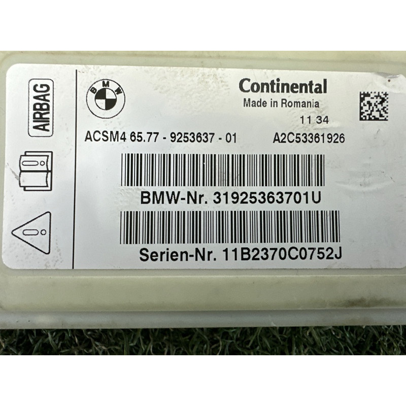 Блок управления airbag (airbag / безопасность) BMW X3 F25 2012 3.0 65777911607