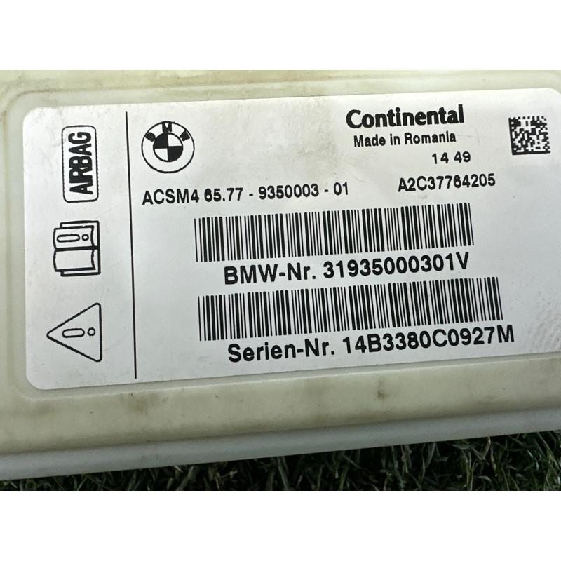 Блок управления airbag (airbag / безопасность) BMW 3-series F30 2015 2.0 65779461916