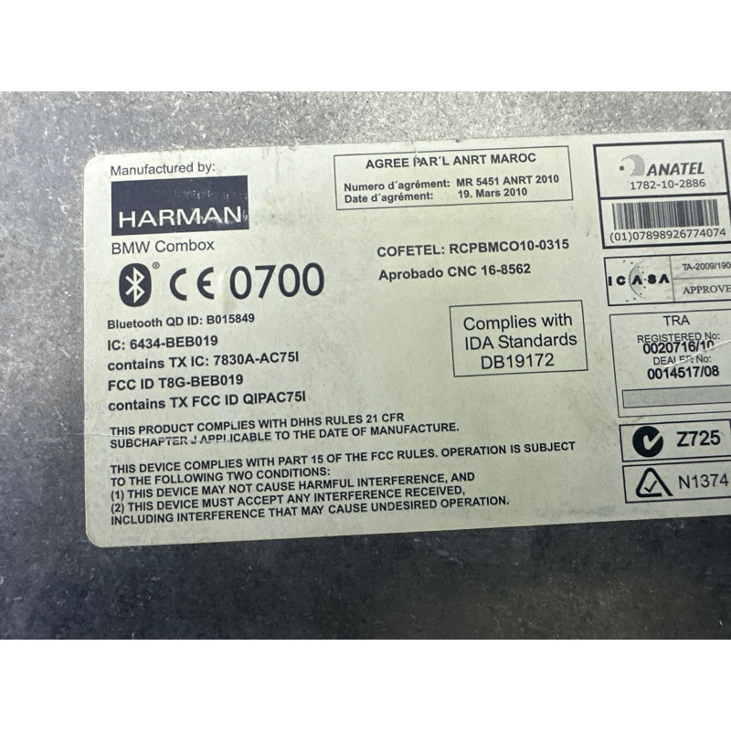 Блок телематики (электрика / блоки управления) BMW X3 F25 2012 3.0 84102447927