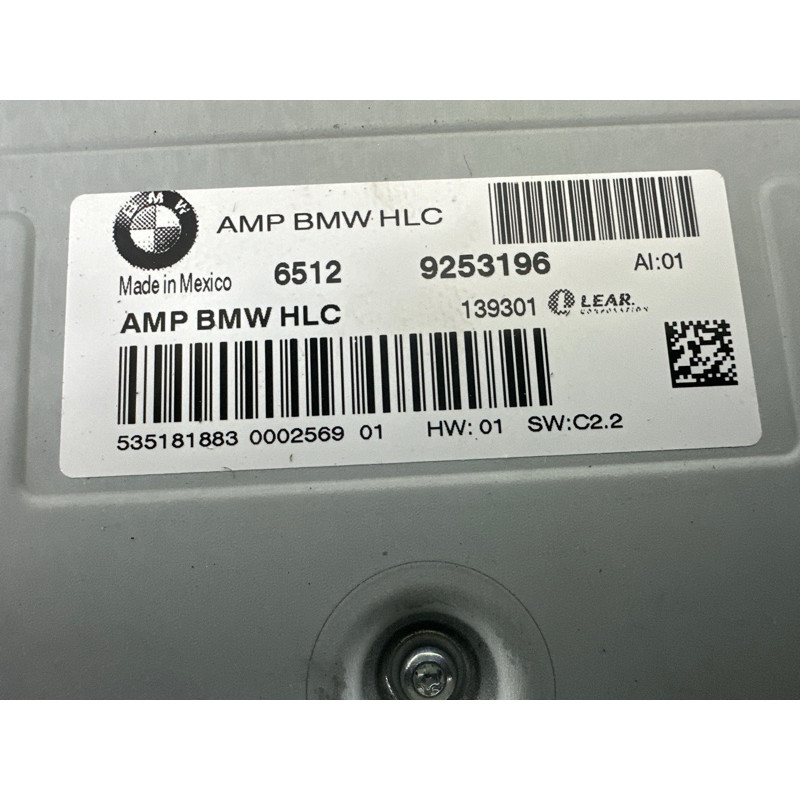 Усилитель звука (электрика) BMW X3 F25 2012 3.0 65122622680