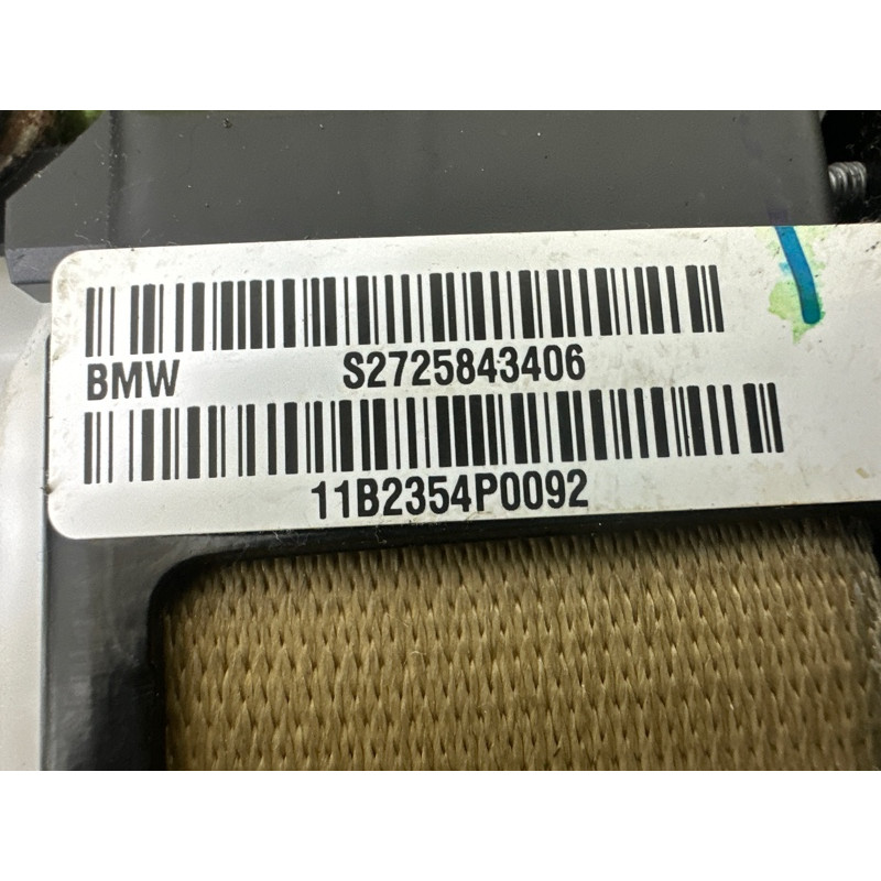 Ремень безопасности (airbag / безопасность) BMW X3 F25 2012 3.0 72117367254