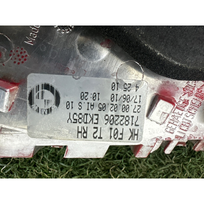 Задний фонарь (оптика) BMW 7-series F01 2011 3.0 N54 63217182206