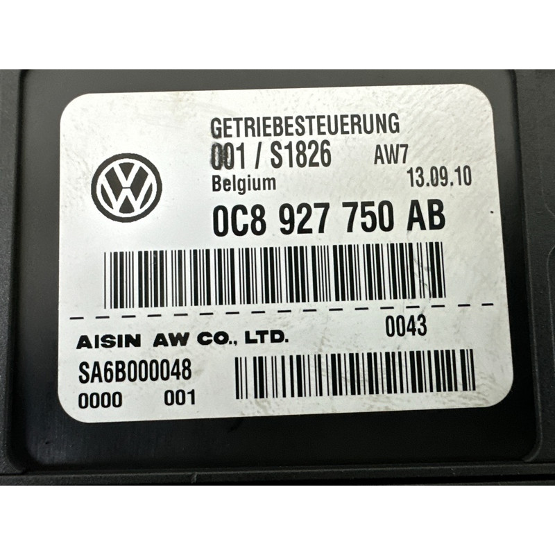 Блок управления АКПП (электрика / блоки управления) Volkswagen Touareg NF 2012 3.0 Hybrid CGFA 0C8927750AB