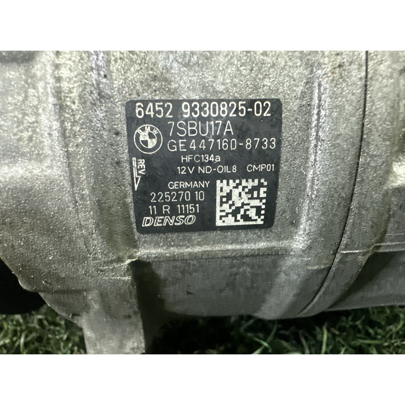 Компрессор кондиционера (отопление и кондиционирование) BMW 3-series F30 2015 2.0 64529330825