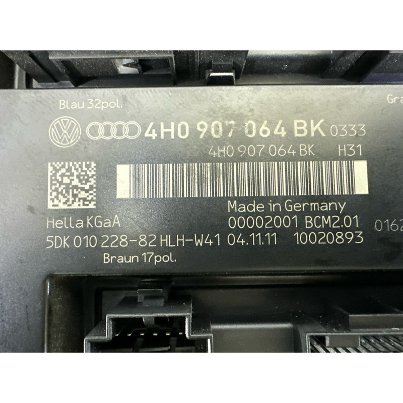 Модуль BCM (електрика / блоки управління) Volkswagen Touareg NF 2012 3.0 TDI 4H0907064BK